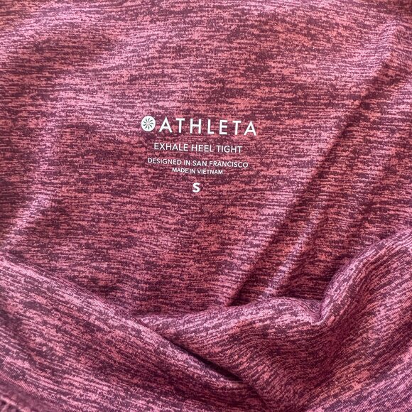 Athleta Women's Exhale Stash Pocket Heel Tight -- Small - Picture 3 of 3